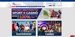 QuiGioco scommesse sportive online homepage