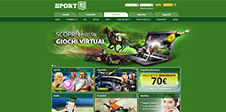 SportYes scommesse sportive online homepage